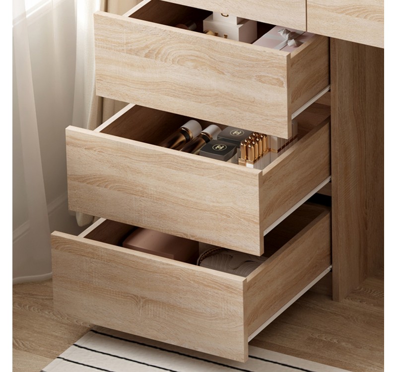 ΤΟΥΑΛΕΤΑ ΜΕ ΦΩΤΙΣΜΟ LED & ΣΥΡΤΑΡΙΑ BEYON HM2500.01 ΜΕΛΑΜΙΝΗ ΣΕ SONAMA 112.5x40.5x140Υεκ.