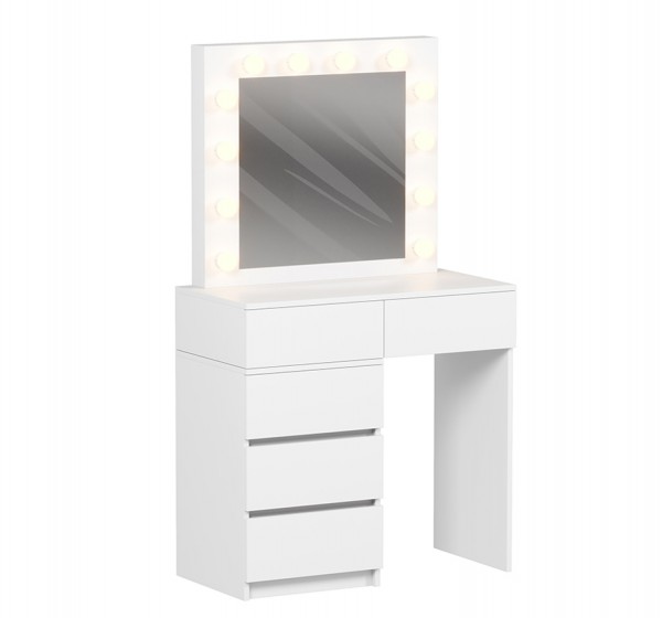ΤΟΥΑΛΕΤΑ ΜΕ ΦΩΤΙΣΜΟ LED & ΣΥΡΤΑΡΙΑ BEYON HM2500.03 ΜΕΛΑΜΙΝΗ ΣΕ ΛΕΥΚΟ 80x40x140Υεκ.