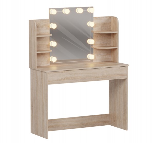 ΤΟΥΑΛΕΤΑ ΜΕ ΦΩΤΙΣΜΟ LED-ΡΑΦΙΑ-ΣΥΡΤΑΡΙΑ LAURYN HM2502.01 SONAMA 108x40x140Υεκ