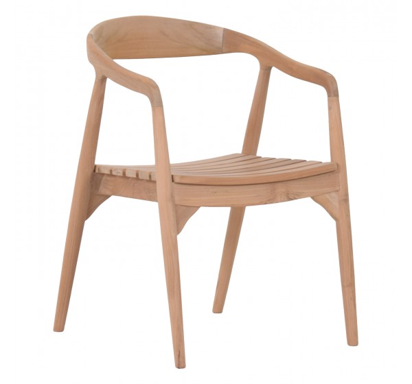 ΠΟΛΥΘΡΟΝΑ ΕΞΩΤΕΡΙΚΟΥ ΧΩΡΟΥ EBENIZER HM18106 ΞΥΛΟ TEAK-ΦΥΣΙΚΟ ΧΡΩΜΑ 54x56x75.5Υεκ.