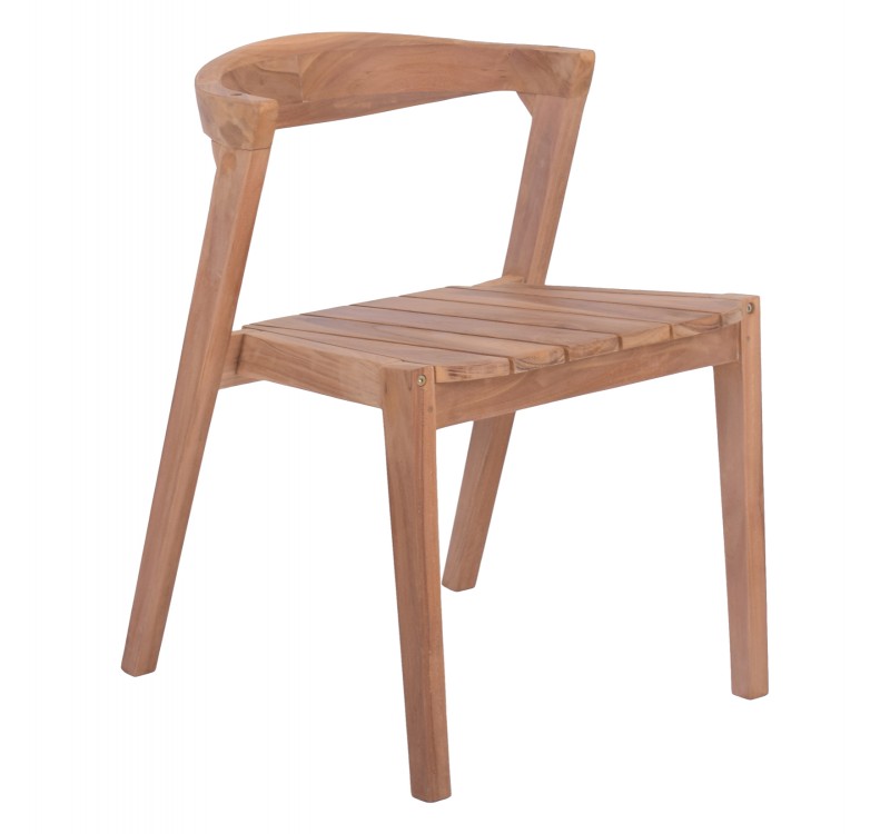 ΚΑΡΕΚΛΑ ΕΞΩΤΕΡΙΚΟΥ ΧΩΡΟΥ ORLEAN HM18130 ΞΥΛΟ TEAK-ΦΥΣΙΚΟ ΧΡΩΜΑ 49.5x58x70Υεκ.