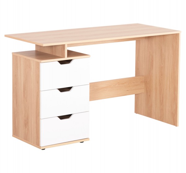 ΓΡΑΦΕΙΟ ΜΕ ΣΥΡΤΑΡΙΑ COLT HM18291 ΜΕΛΑΜΙΝΗ ΣΕ ΛΕΥΚΟ-SONAMA 120x53x75Υεκ.