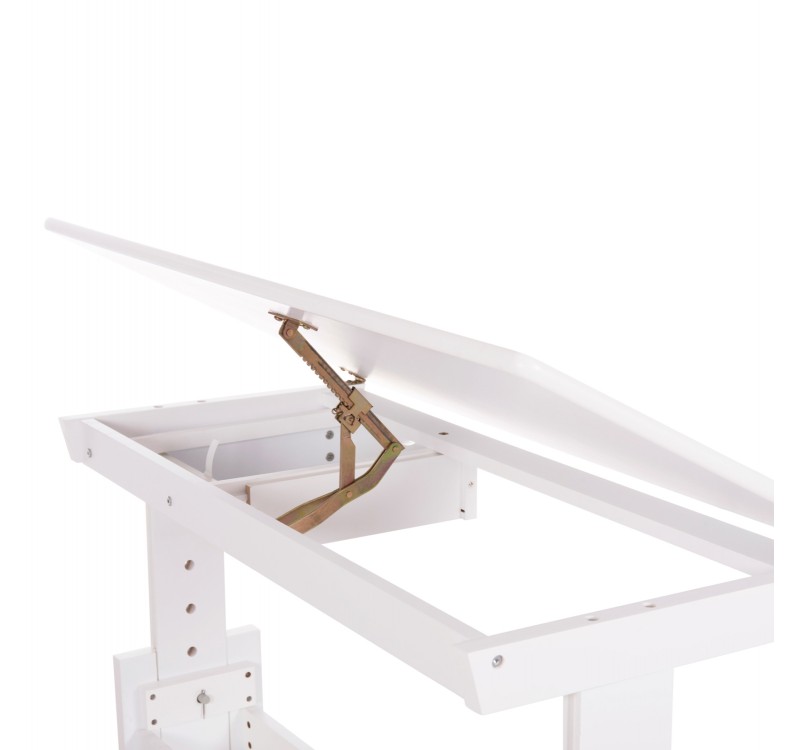 ΓΡΑΦΕΙΟ/ΣΧΕΔΙΑΣΤΗΡΙΟ ASCENT HM18289 MDF ΣΕ ΛΕΥΚΟ 109x55x87,5Υεκ