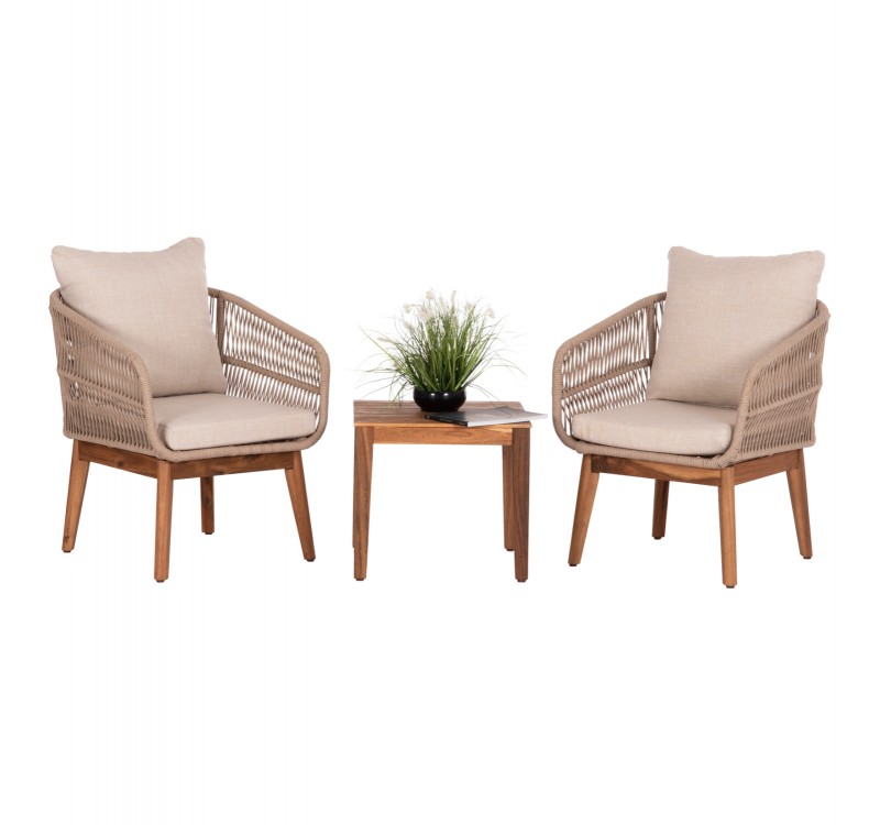 ΣΕΤ ΕΞΩΤΕΡΙΚΟΥ ΧΩΡΟΥ 3ΤΜΧ RUTH HM6229 ΞΥΛΟ ΑΚΑΚΙΑΣ--ΣΧΟΙΝΙ-ΜΕΤΑΛΛΟ-ΜΑΞΙΛΑΡΙΑ ΜΠΕΖ