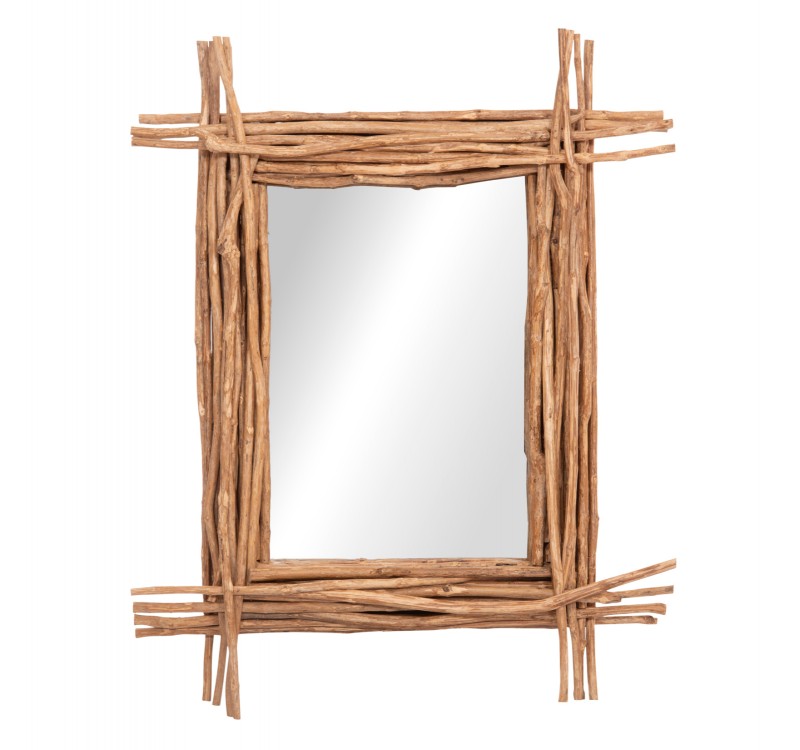 ΚΑΘΡΕΠΤΗΣ ΤΟΙΧΟΥ TWIGGER HM4442 DRIFTWOOD ΣΕ ΦΥΣΙΚΟ ΧΡΩΜΑ 80x15x100Υεκ