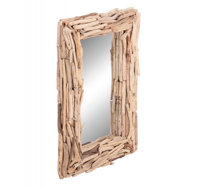 ΚΑΘΡΕΠΤΗΣ ΤΟΙΧΟΥ TWIGS HM4440 DRIFTWOOD ΣΕ ΦΥΣΙΚΟ ΧΡΩΜΑ 62x10x82Υεκ.