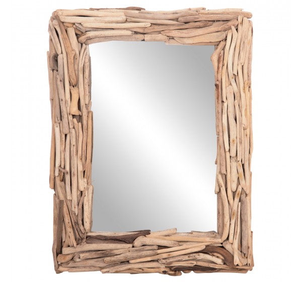 ΚΑΘΡΕΠΤΗΣ ΤΟΙΧΟΥ TWIGS HM4440 DRIFTWOOD ΣΕ ΦΥΣΙΚΟ ΧΡΩΜΑ 62x10x82Υεκ.