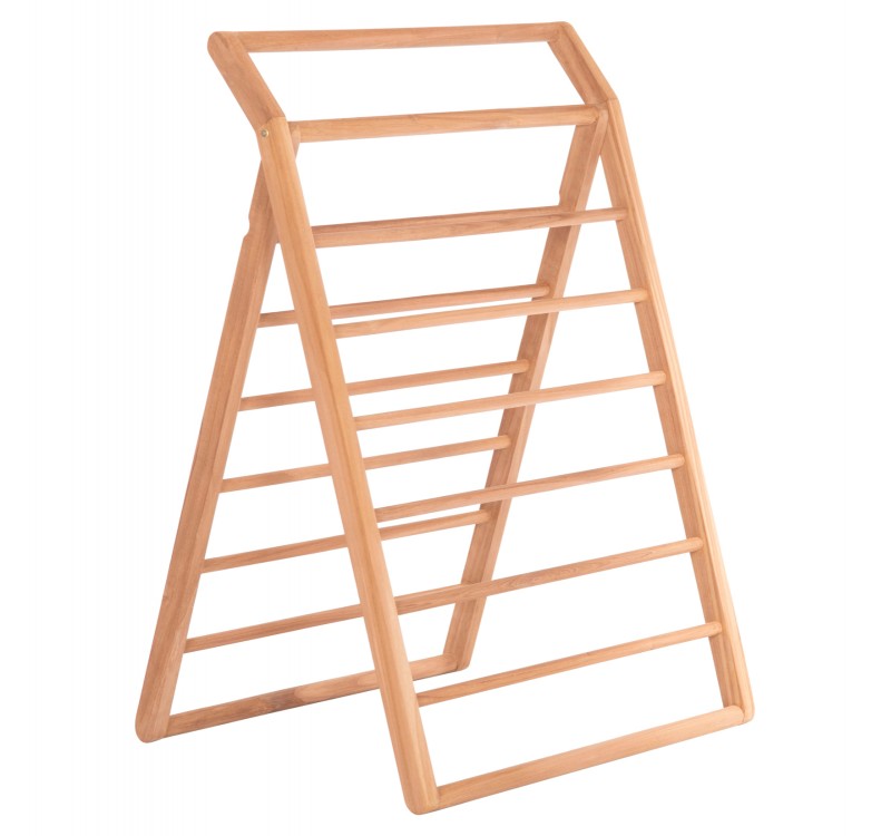 ΔΙΑΚΟΣΜΗΤΙΚΗ ΚΡΕΜΑΣΤΡΑ ΔΑΠΕΔΟΥ METIC HM18139 ΞΥΛΟ TEAK ΣΕ ΦΥΣΙΚΟ 70x70x102,5Υεκ.
