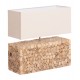 ΕΠΙΤΡΑΠΕΖΙΟ ΦΩΤΙΣΤΙΚΟ TWIGGY HM4437 DRIFTWOOD & ΛΕΥΚΟ ΚΑΠΕΛΟ 50.5x16x45.5Υεκ.
