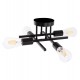 ΦΩΤΙΣΤΙΚΟ ΟΡΟΦΗΣ ΠΟΛΥΦΩΤΟ LIGHTY HM7428.11 ΜΕΤΑΛΛΟ ΣΕ ΜΑΥΡΟ 28x28x15Υεκ.
