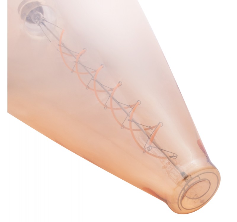 ΦΩΤΙΣΤΙΚΟ ΟΡΟΦΗΣ ΚΡΕΜΑΣΤΟ ΜΕ ΛΑΜΠΤΗΡΑ HM11930.01--ΣΧΟΙΝΙ 1m ΠΑΧΟΥΣ 2cm-ΝΤΟΥΙ Ε27