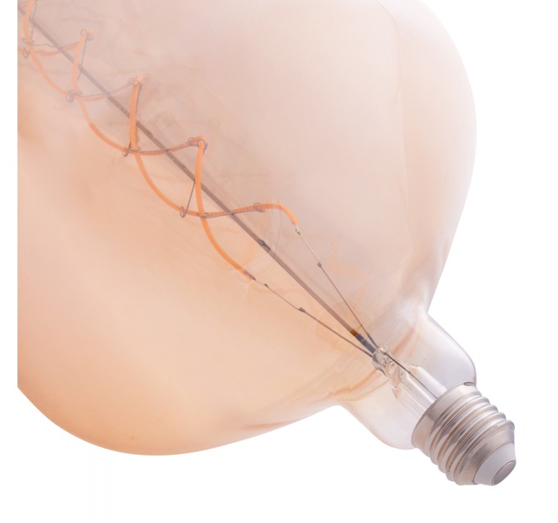 ΦΩΤΙΣΤΙΚΟ ΟΡΟΦΗΣ ΚΡΕΜΑΣΤΟ ΜΕ ΛΑΜΠΤΗΡΑ HM11930.01--ΣΧΟΙΝΙ 1m ΠΑΧΟΥΣ 2cm-ΝΤΟΥΙ Ε27