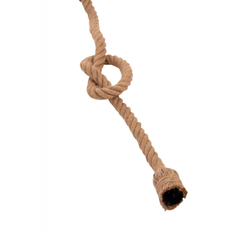 ΦΩΤΙΣΤΙΚΟ ΟΡΟΦΗΣ ΚΡΕΜΑΣΤΟ ΜΕ ΛΑΜΠΤΗΡΑ HM11930.02--ΣΧΟΙΝΙ 1m ΠΑΧΟΥΣ 2cm-ΝΤΟΥΙ Ε27