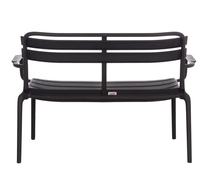 ΠΑΓΚΑΚΙ ΠΟΛΥΠΡΟΠΥΛΕΝΙΟΥ 2ΘΕΣΙΟ KORVER HM6332.02 ΜΑΥΡΟ 113x65x76Υεκ.