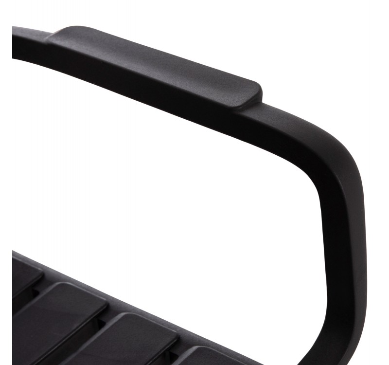 ΠΑΓΚΑΚΙ ΠΟΛΥΠΡΟΠΥΛΕΝΙΟΥ 2ΘΕΣΙΟ KORVER HM6332.02 ΜΑΥΡΟ 113x65x76Υεκ.