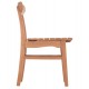 ΚΑΡΕΚΛΑ ΤΡΑΠΕΖΑΡΙΑΣ ΕΞ.ΧΩΡΟΥ ROBBIE HM18115 ΞΥΛΟ TEAK--ΦΥΣΙΚΟ 48x51x82Υεκ.