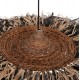 ΦΩΤΙΣΤΙΚΟ ΟΡΟΦΗΣ ORDEM HM4715 ΚΑΠΕΛΟ ΙΝΕΣ SISAL & ΜΠΑΝΑΝΑΣ-ΜΑΥΡΟ & ΦΥΣΙΚΟ Φ75εκ