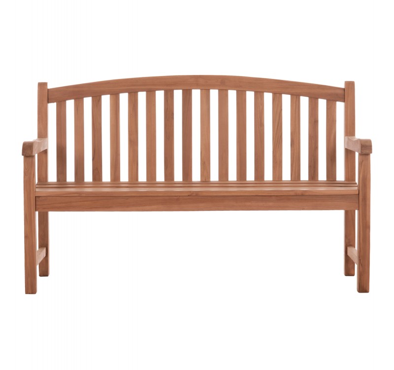 ΠΑΓΚΑΚΙ ΚΗΠΟΥ 3ΘΕΣΙΟ ELENA HM18125 ΞΥΛΟ TEAK--ΦΥΣΙΚΟ 150x61x95Υεκ.
