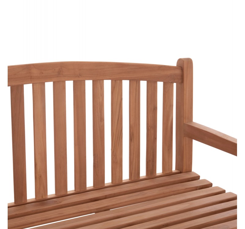 ΠΑΓΚΑΚΙ ΚΗΠΟΥ 3ΘΕΣΙΟ ELENA HM18125 ΞΥΛΟ TEAK--ΦΥΣΙΚΟ 150x61x95Υεκ.