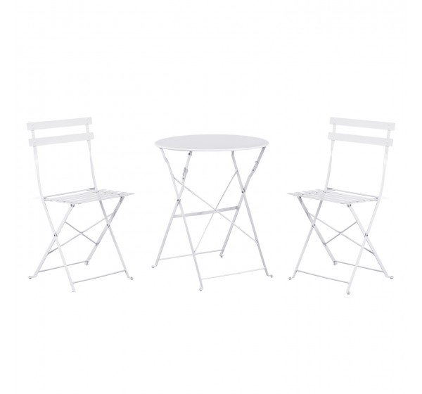 ΣΕΤ ΖΑΠΠΕΙΟΥ 3TMX SOPHIE HM21118.01 ΜΕΤΑΛΛΙΚΟ ΣΕ ΛΕΥΚΟ ΧΡΩΜΑ