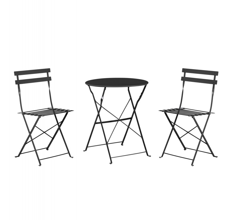 ΣΕΤ ΖΑΠΠΕΙΟΥ 3TMX SOPHIE HM21118.02 ΜΕΤΑΛΛΙΚΟ ΣΕ ΜΑΥΡΟ ΧΡΩΜΑ