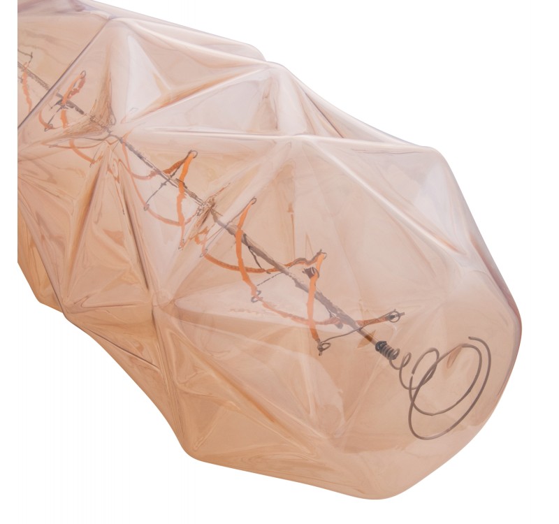 ΦΩΤΙΣΤΙΚΟ ΟΡΟΦΗΣ ΚΡΕΜΑΣΤΟ ΜΕ ΛΑΜΠΤΗΡΑ HM11934--ΣΧΟΙΝΙ 1m ΠΑΧΟΥΣ 2cm-ΝΤΟΥΙ Ε27