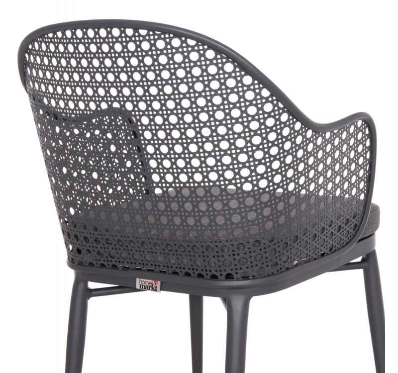 ΣΕΤ LOUNGE 3TMX ΕΞ.ΧΩΡΟΥ OREGO HM21107.01 ΑΛΟΥΜΙΝΙΟ & ΜΕΤΑΛΛΟ ΣΕ ΣΚΟΥΡΟ ΓΚΡΙ