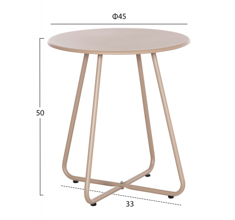 ΣΕΤ LOUNGE 3TMX ΕΞ.ΧΩΡΟΥ OREGO HM21107.03 ΑΛΟΥΜΙΝΙΟ & ΜΕΤΑΛΛΟ ΣΕ ΚΑΠΟΥΤΣΙΝΟ