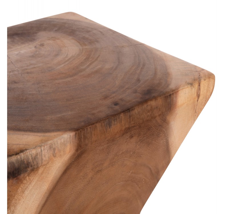 ΒΟΗΘΗΤΙΚΟ ΣΚΑΜΠΟ ANVIL HM9756.11 ΞΥΛΟ SUAR ΣΕ ΦΥΣΙΚΟ ΧΡΩΜΑ 31x31x45Yεκ.