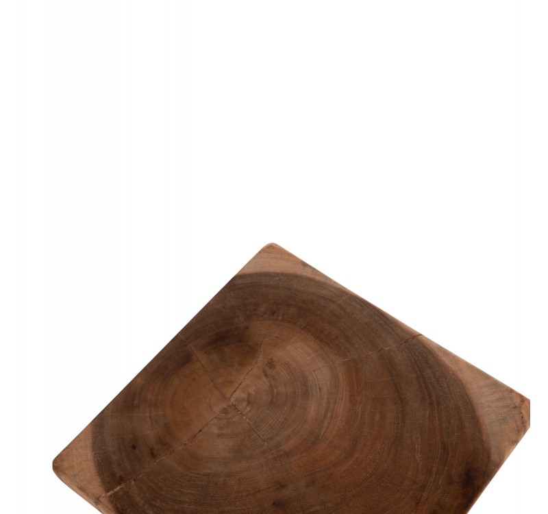 ΒΟΗΘΗΤΙΚΟ ΣΚΑΜΠΟ ANVIL HM9756.11 ΞΥΛΟ SUAR ΣΕ ΦΥΣΙΚΟ ΧΡΩΜΑ 31x31x45Yεκ.