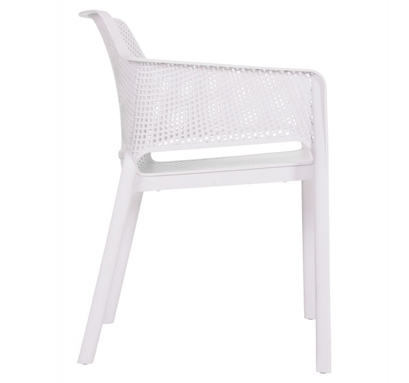 ΠΟΛΥΘΡΟΝΑ ΠΟΛΥΠΡΟΠΥΛΕΝΙΟΥ JOHN HM6103.01 ΛΕΥΚΗ 59x58x79.5Υεκ.