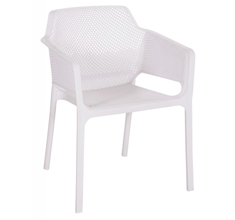 ΠΟΛΥΘΡΟΝΑ ΠΟΛΥΠΡΟΠΥΛΕΝΙΟΥ JOHN HM6103.01 ΛΕΥΚΗ 59x58x79.5Υεκ.