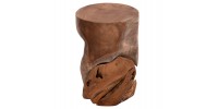 ΒΟΗΘΗΤΙΚΟ ΣΚΑΜΠΟ/ΤΡΑΠΕΖΑΚΙ STOMP HM9350.11 ΞΥΛΟ TEAK-ΦΥΣΙΚΟ Φ30x45Υεκ.