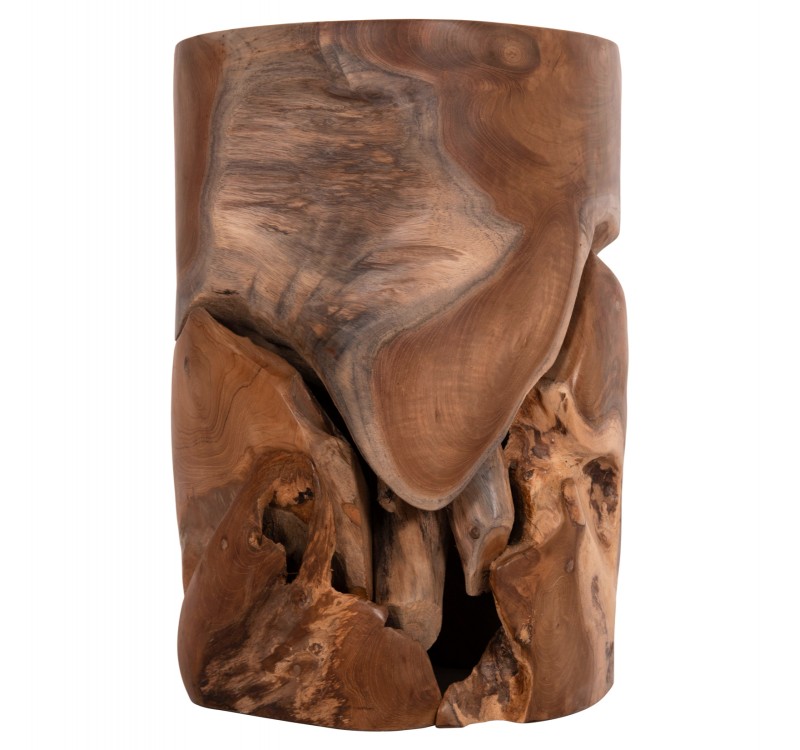 ΒΟΗΘΗΤΙΚΟ ΣΚΑΜΠΟ/ΤΡΑΠΕΖΑΚΙ STOMP HM9350.11 ΞΥΛΟ TEAK-ΦΥΣΙΚΟ Φ30x45Υεκ.