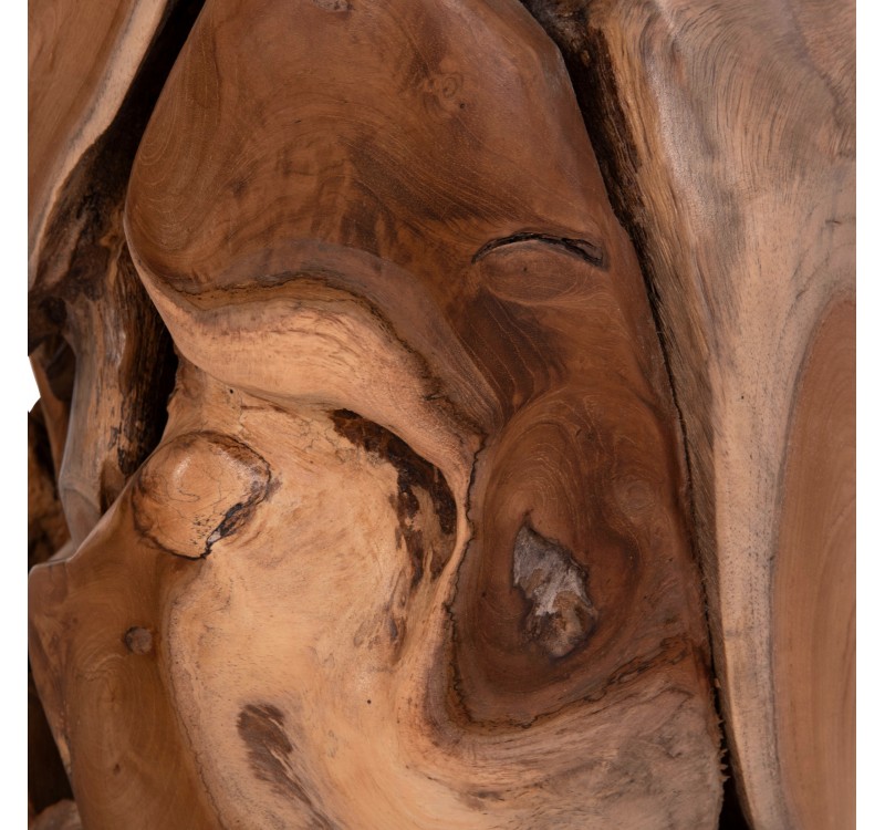ΒΟΗΘΗΤΙΚΟ ΣΚΑΜΠΟ/ΤΡΑΠΕΖΑΚΙ STOMP HM9350.11 ΞΥΛΟ TEAK-ΦΥΣΙΚΟ Φ30x45Υεκ.