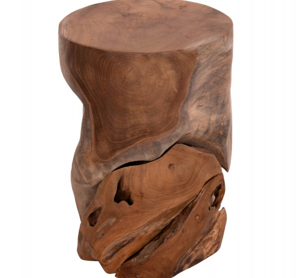 ΒΟΗΘΗΤΙΚΟ ΣΚΑΜΠΟ/ΤΡΑΠΕΖΑΚΙ STOMP HM9350.11 ΞΥΛΟ TEAK-ΦΥΣΙΚΟ Φ30x45Υεκ.