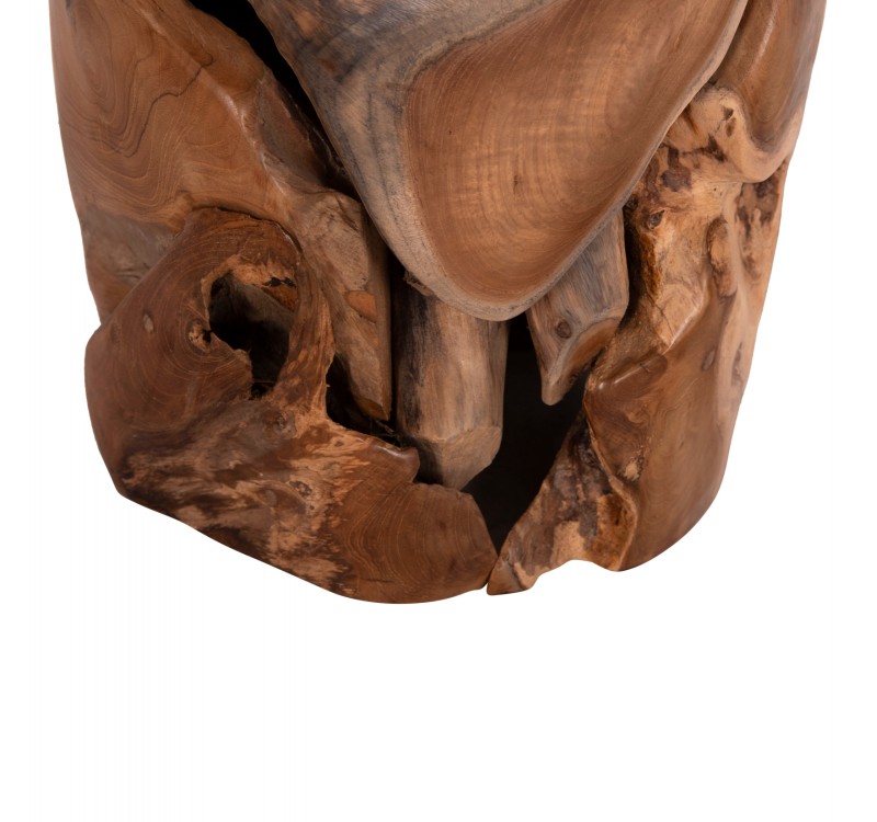 ΒΟΗΘΗΤΙΚΟ ΣΚΑΜΠΟ/ΤΡΑΠΕΖΑΚΙ STOMP HM9350.11 ΞΥΛΟ TEAK-ΦΥΣΙΚΟ Φ30x45Υεκ.