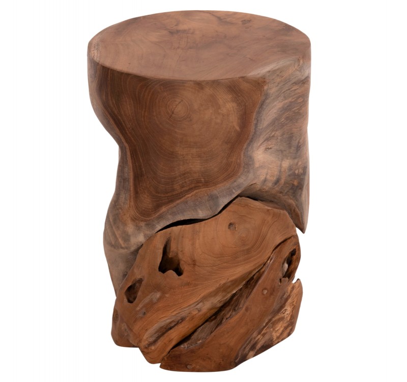 ΒΟΗΘΗΤΙΚΟ ΣΚΑΜΠΟ/ΤΡΑΠΕΖΑΚΙ STOMP HM9350.11 ΞΥΛΟ TEAK-ΦΥΣΙΚΟ Φ30x45Υεκ.