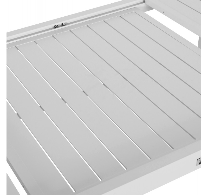 ΣΕΤ ΤΡΑΠΕΖΑΡΙΑΣ ΕΞ.ΧΩΡΟΥ 7ΤΜΧ KRUM HM21148 ΛΕΥΚΟ ΑΛΟΥΜΙΝΙΟ-P.E.RATTAN