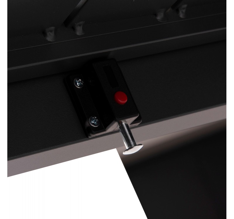 ΣΕΤ ΤΡΑΠΕΖΑΡΙΑΣ ΕΞ.ΧΩΡΟΥ 7ΤΜΧ KRUM HM21156 ΣΚΟΥΡΟ ΓΚΡΙ ΑΛΟΥΜΙΝΙΟ & P.Ε.ΣΧΟΙΝΙ