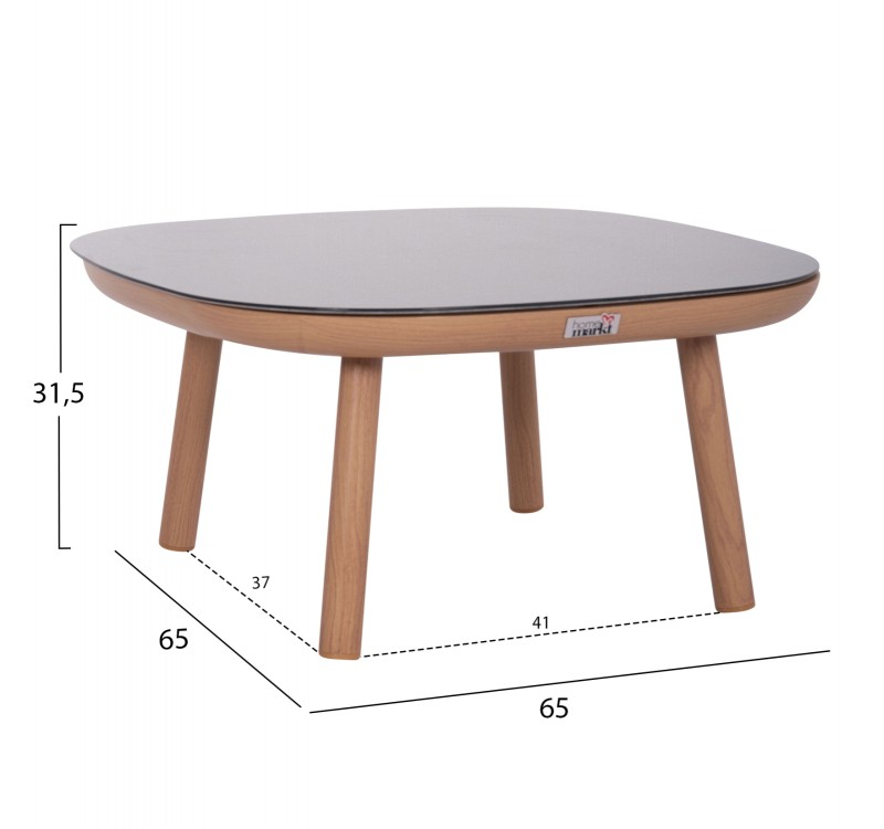 ΣΕΤ ΣΑΛΟΝΙ ΕΞ.ΧΩΡΟΥ 5ΤΜΧ KROM HM6360.02 ΑΛΟΥΜΙΝΙΟ--ΣΧΟΙΝΙ STRAP--3D PRINTED ΓΥΑΛΙ