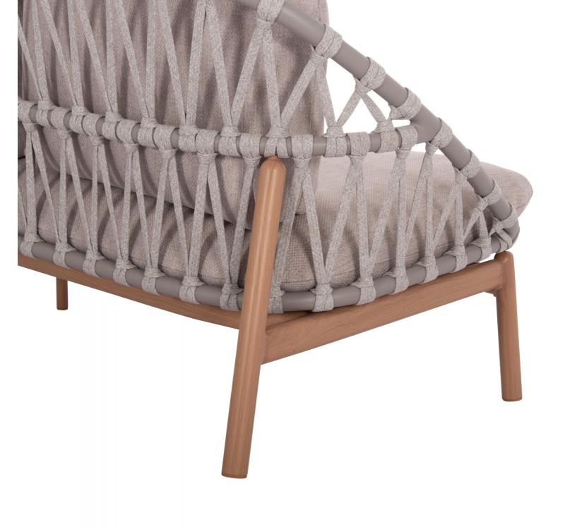 ΣΕΤ ΣΑΛΟΝΙ ΕΞ.ΧΩΡΟΥ 5ΤΜΧ KROM HM6360.02 ΑΛΟΥΜΙΝΙΟ--ΣΧΟΙΝΙ STRAP--3D PRINTED ΓΥΑΛΙ