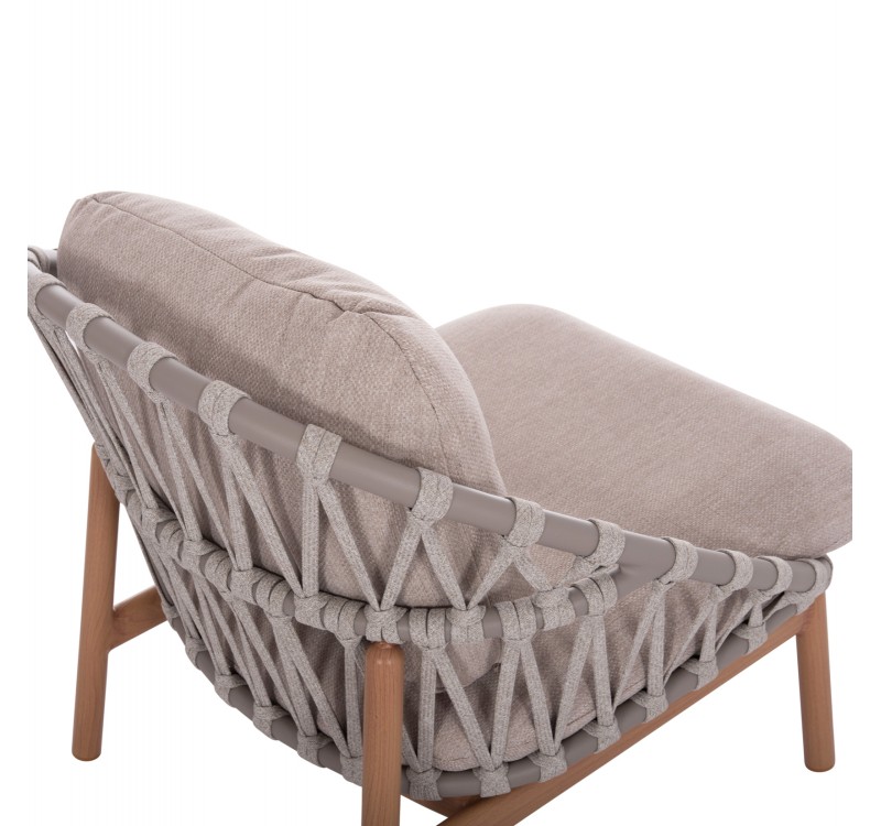 ΣΕΤ ΣΑΛΟΝΙ ΕΞ.ΧΩΡΟΥ 5ΤΜΧ KROM HM6360.02 ΑΛΟΥΜΙΝΙΟ--ΣΧΟΙΝΙ STRAP--3D PRINTED ΓΥΑΛΙ