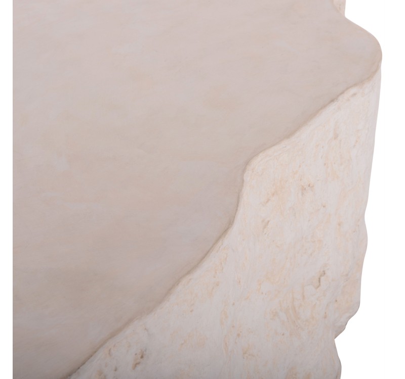 ΚΟΝΣΟΛΑ ΒΡΑΧΟΣ INTERON HM18152.02 FIBER CEMENT ΣΕ ΛΕΥΚΟ--120x50x71Υεκ.