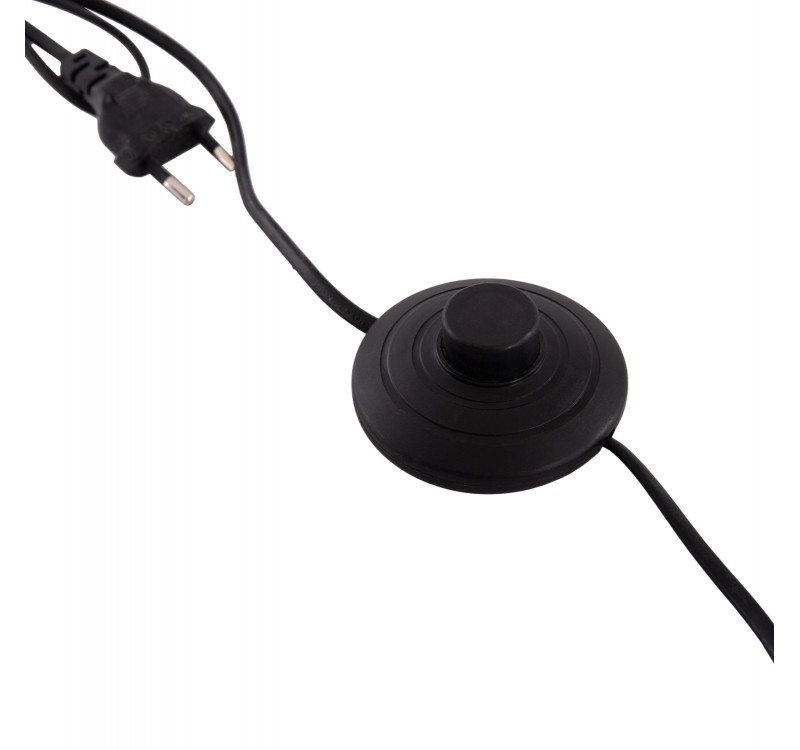 ΔΙΑΚΟΣΜΗΤΙΚΟ ΦΩΤΙΣΤΙΚΟ ΔΑΠΕΔΟΥ TUSKEN HM4702.01 FIBER CEMENT-ΜΑΥΡΟ 50x43x145Υεκ.