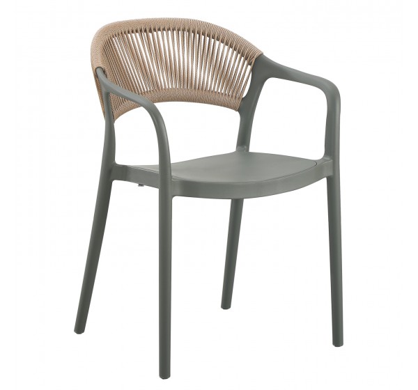 ΠΟΛΥΘΡΟΝΑ ΠΟΛΥΠΡΟΠΥΛΕΝΙΟΥ EVA HM6155.05 OLIVE GREEN--P.P. ΜΠΕΖ ΣΧΟΙΝΙ 56,5x53x80Υεκ.