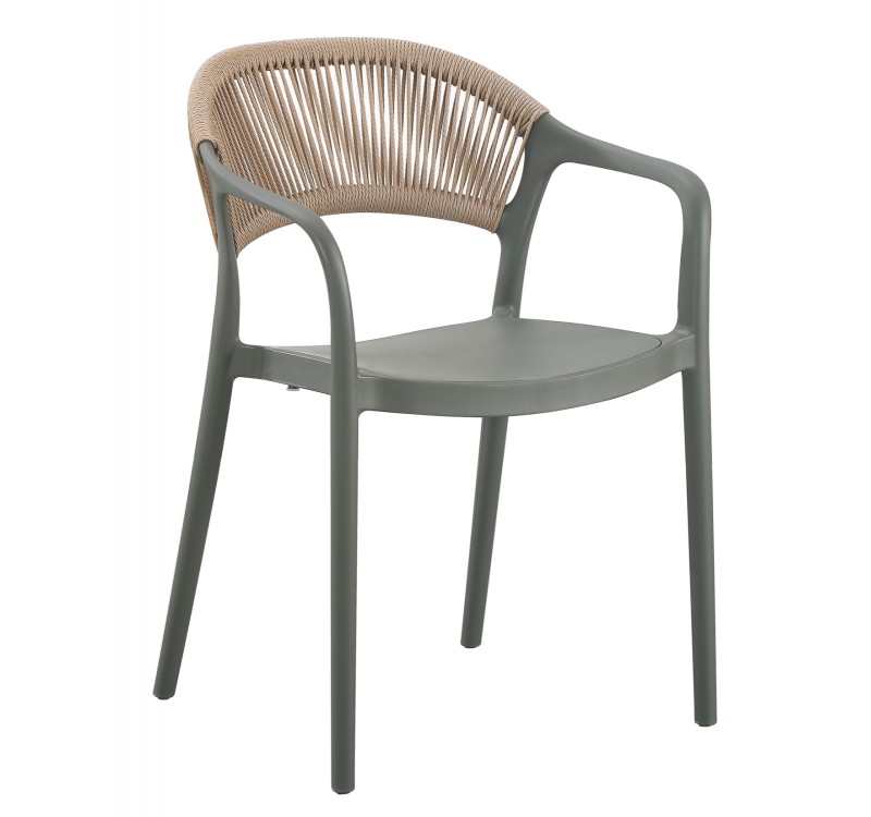 ΠΟΛΥΘΡΟΝΑ ΠΟΛΥΠΡΟΠΥΛΕΝΙΟΥ EVA HM6155.05 OLIVE GREEN--P.P. ΜΠΕΖ ΣΧΟΙΝΙ 56,5x53x80Υεκ.