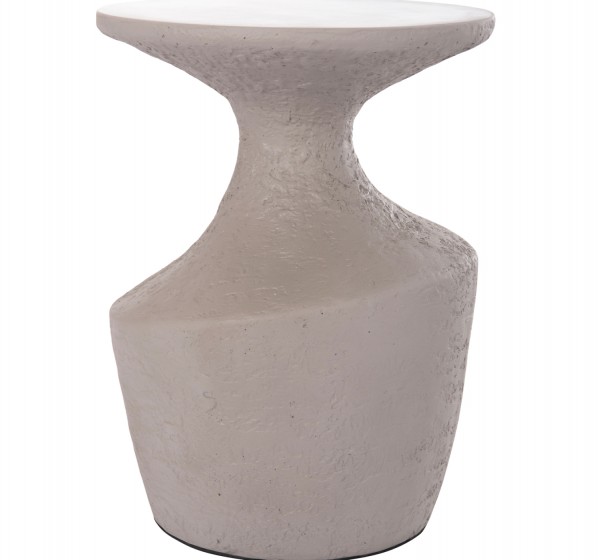 ΤΡΑΠΕΖΙ ΒΟΗΘΗΤΙΚΟ REBON HM18156.03S FIBER CEMENT ΣΕ ΓΚΡΙ--Φ27.5x50Υεκ.