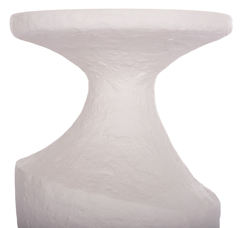 ΤΡΑΠΕΖΙ ΒΟΗΘΗΤΙΚΟ REBON HM18156.02L FIBER CEMENT ΣΕ ΛΕΥΚΟ--Φ40x56.5Υεκ.