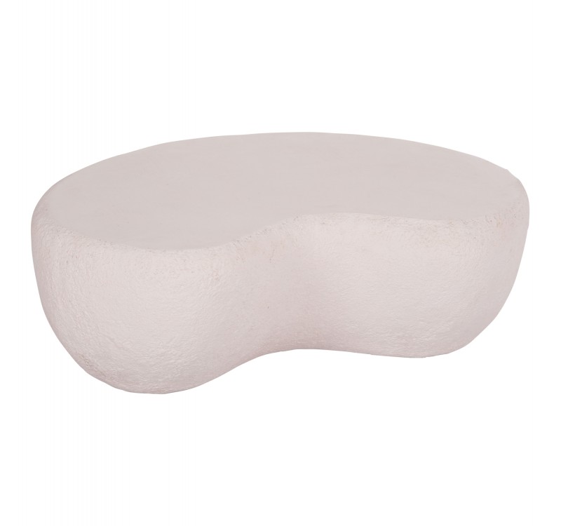 ΤΡΑΠΕΖΙ ΣΑΛΟΝΙΟΥ GERSON HM18151.02S FIBER CEMENT ΣΕ ΛΕΥΚΟ--104x72x40Υεκ.